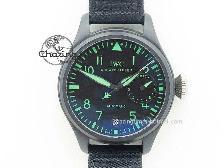 MIROTIME 0114 EasyCare Big Pilot Real PR IW500916 2016 “Le Petit Prince” ZF Best Edition On Brown Leather Strap A 7292